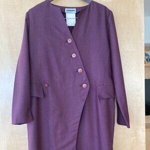 Wool, designer dress